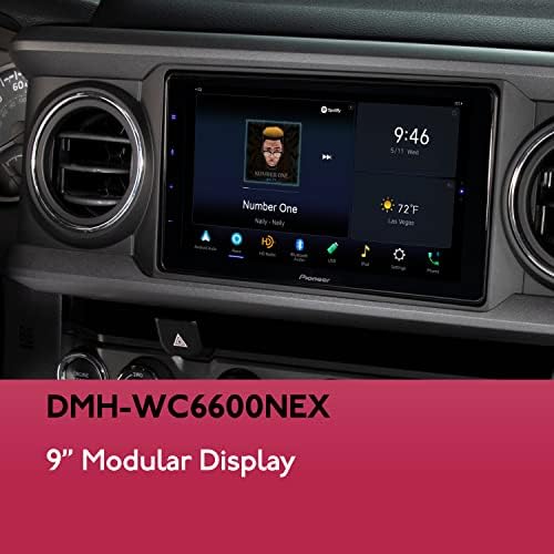 Pioneiro dmh-wc6600nex 9 Alexa integrado, Android Auto, Apple CarPlay, Bluetooth-Receptor de Soluções Modulares