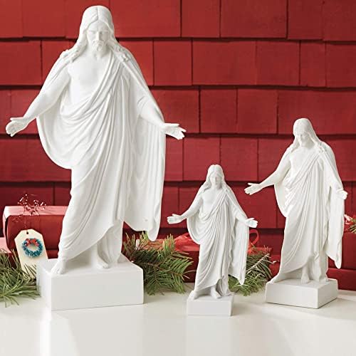 Livro Deseret - Belosol - Estátua de Christus - Decoração Cristã - Estátua de Jesus - Jesus Decoração de Casa - Escultura