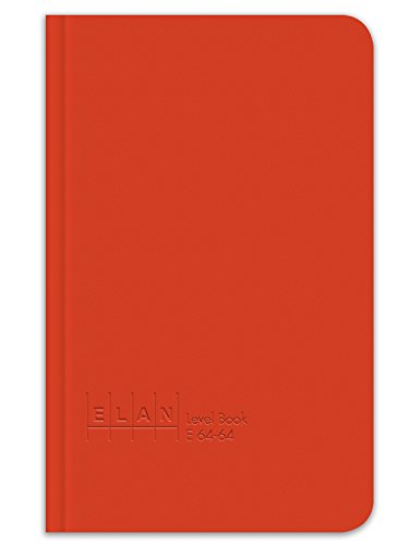 ELAN PUBLICIONAL COMPANY E64-64 LIVRO DE NÍVEL 4 ⅝ X 7 ¼, Tampa laranja brilhante