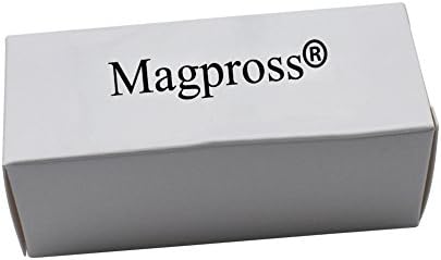 MagPross 80 peças 8 x 1 mm minúsculo disco redondo pequenos ímãs de geladeira multiuso para projetos de artesanato em ciências da geladeira