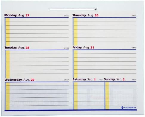 Atualmente, QuickNotes Flip-A-A semana de recarga de calendário de mesa com formato QuickNotes, 5 x 8 polegadas, 2012