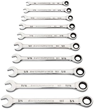 Gearwrench - Definir WR Rat Comb 12pt 90T 10PC SAE