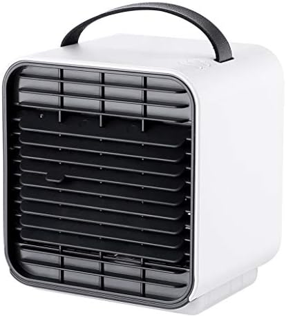 Fã de ar condicionado de ar condicionado do Lovepet Negative, refrigerador de ar quadrado da área de trabalho, mini ventilador,