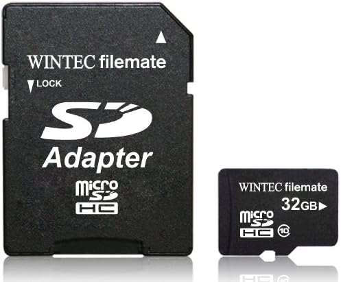 32 GB MicrosDHC Classe 10 Cartão de memória de alta velocidade. Caixa perfeita para o telefone LG ENV3 VX9200 LOTUS