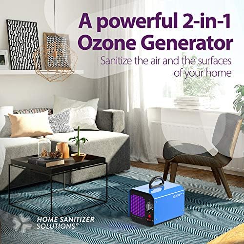 Soluções de desinfetante para casa gerador de ozônio para uso doméstico e comercial - esteriliza o ar com efeito