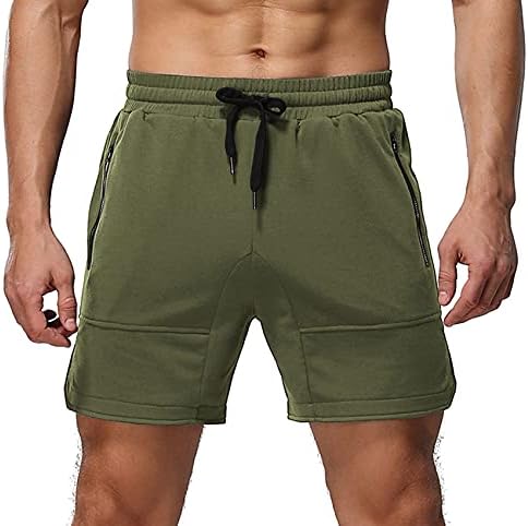 Aimeilgot Mens shorts Casual Casual Cintura Athletic Gym Summer Summer Shorts com bolsos
