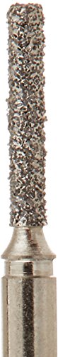 Burs de diamantes de diamante com vários usuários de Crosstech 836kr/010s, haste de aperto de fricção, grão média,