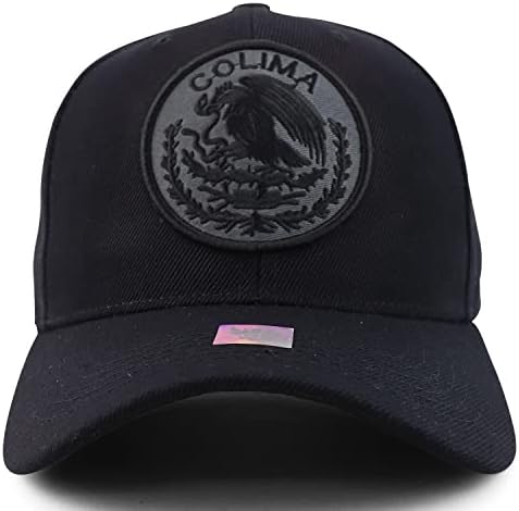 Trendy Apparel Shop Cities of México Circular Logo Bordado Baseado Baseball Capinho