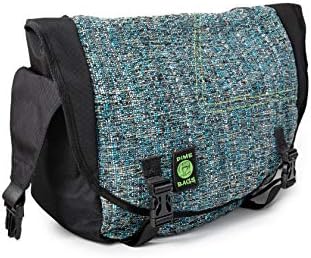 Mensageiro de viagem de sacos de dez centavos sobre o saco de cânhamo de ombro com bolsa acolchoada para o computador de laptop