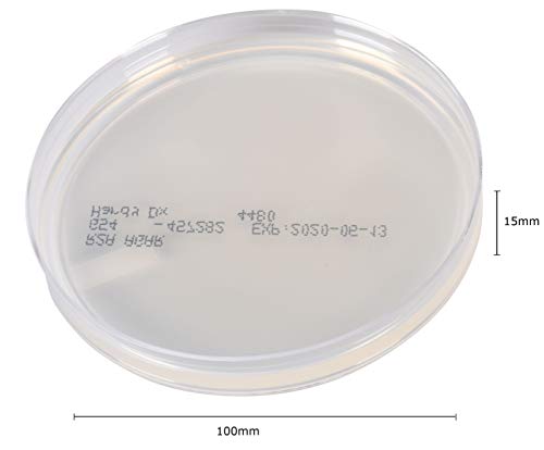 Agar R2A, para o cultivo de bactérias a partir de amostras de água, placa de 15x100 mm, ordem pelo pacote de 10, por