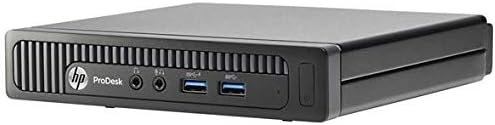 HP Prodesk 600-G2 Mini Desktop, Intel Core i3-6100T, 3,2 GHz, 3MB de cache dual-core, 16 GB DDR4, 256 GB Solid State Drive, Win10Pro
