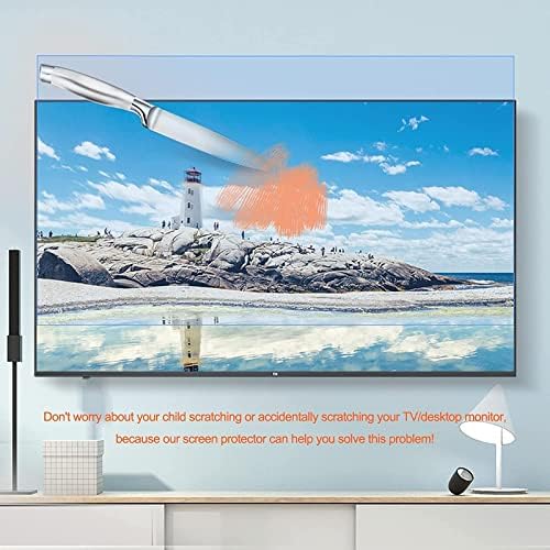 AIZYR ANTI-GLARE TV MATTE TV SCREEN Taxa anti-reflexão de até 90%-Filme anti-arranhão/proteção para a TV Smart Filture