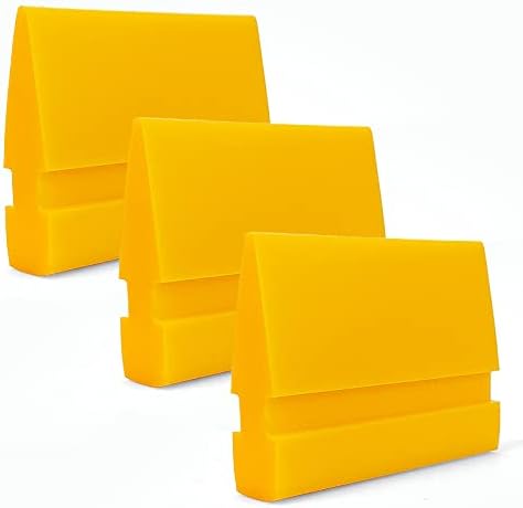 UMAKI 3 peça Small Silicone Squeegee Janela Janela Squeegee PPF Squeegee para embalagem de vinil decalque, aplicação de filme de carro, janela, espelhos, chuveiros, limpeza de pia, comprimento de 2,4 polegadas