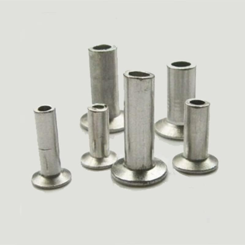 11pcs 7mm Diâmetro externo Diâmetro semi-ocasão Rivadas de alumínio
