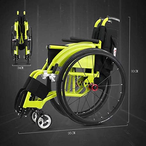 Neochy portátil e confortável cadeira de rodas esportiva luz dobrável e portátil com liga rápida de liga rápida de liberação rápida de alumínio