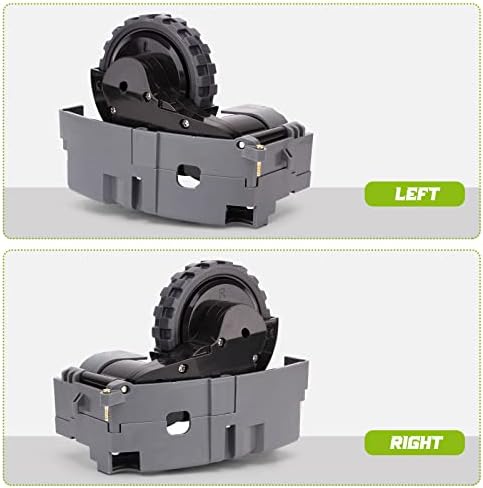 Coleta de coleta de poeira de filtro HEPA Coletor+ par do módulo de tração esquerda para o módulo de roda para o iRobot Roomba 500