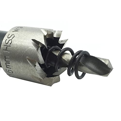 1PCS 20-50mm HSS Brill Brill Bursh Switter Cutter Drilling Kit Hand Tool para madeira de liga de metal de aço inoxidável Corte