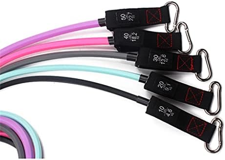 TJLSS 11 PCs/set mulheres Bandas de resistência Bandas Torneiro TPE Treinamento de Fitness Treinamento de Fitness Yoga Pull Rope