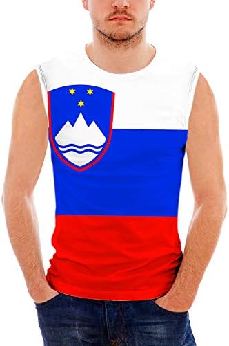 Mens Basic Solid Tank Top Top Jersey Camisas casuais Bandeira Luxemburgo Nacional emblema nacional