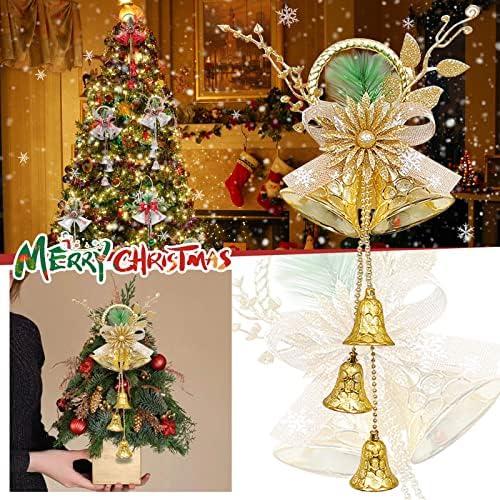 Próximo tempo de natal sinos de natal árvores Ornamentos pendentes de shopping shopping sinos duplos ornamentos