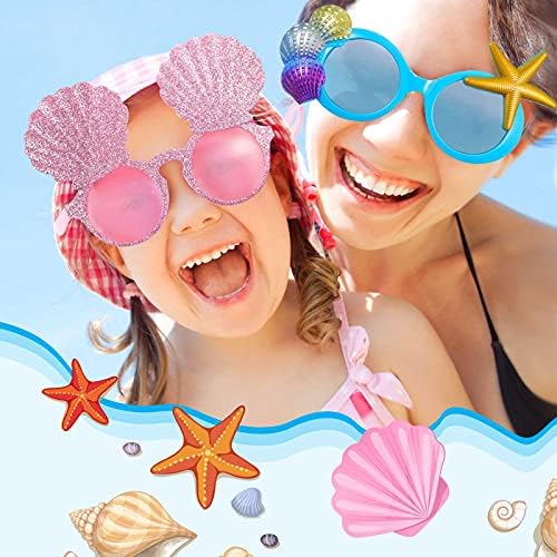 16 pares engraçados Luau Party Sunglasses ROVA CELE HAWAIIANOS GOSTOS Tropica