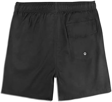 Turncos de natação de homens homens com compressão alinhada 7 '' shorts de natação rápida roupa de banho seca de praia com lineador de boxe