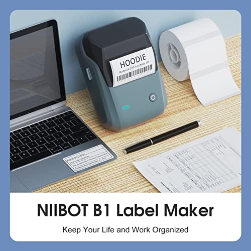 Fabricante de etiquetas Niimbot B1 com fita de rolagem 2 roll