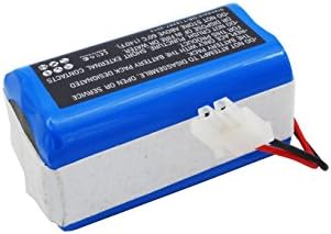 Bateria de substituição de Suenos para Deebot KK8/DEEBOT V780/DEEBOT X500/DEEBOT X580/KK8/N79S/V7/V780/V7S, Número da peça: 4icr19/65/INR18650-M26-4S1p, 2200mAh, VALTIGHTIGHTTHOTTHY, 2200MAH, VIRATIVO/65