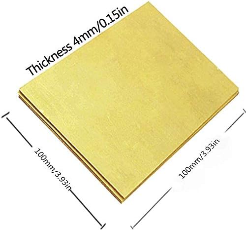 Yiwango Brass Metal Plate Placa Folha de folha Desenvolvimento de metalworking folha de cobre puro