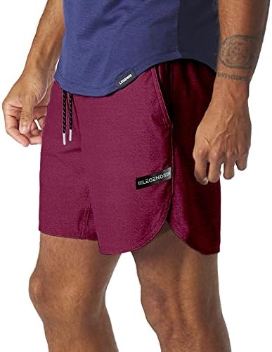 Legends Luka Men's Shorts Athletic | Treino curto | Shorts de ginástica seca para homens