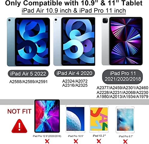 Caso Grifobes para iPad Air 5th Generation/iPad Air 4th Generation 10,9 polegadas 2022/2020, para iPad Pro 11 2021/2020/2018