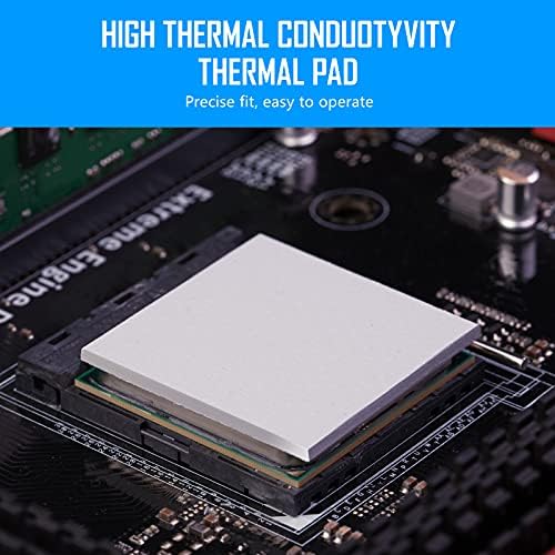 12,8 w/mk silicone térmico almofada para renúncia a aquecimento GPU CPU RAM SSD LED LED RESIDER IC CHIPSET IC RESIDO