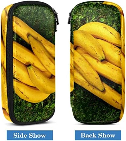 Big Capacidade Case Lápis Caso Amarelo Fruta Banana Supplies Saco de Bolsa de Lápis Bolsa para Meninas Adolescentes Meninas 7.5x3x1.5in