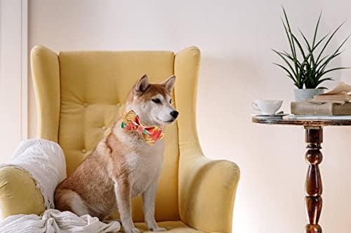 Cola de cachorro de estilo de estilo unqiue, gravata borda macia e fofa, colar de estimação durável com colarinho de cachorro