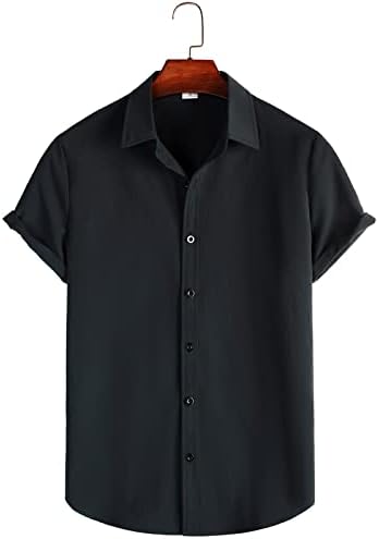 Xxbr 2023 Novo mass moda casual cor de lapela sólida camisa de manga curta camisa de spandex top spandex