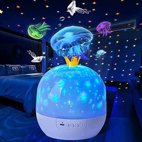 Luz noturna para crianças Star Lights Projecter for Bedroom Ocean and Galaxy Light Projector for Childre