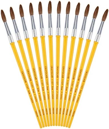 Binney & Smith 05-1127-007 Crayola Brush aquarela, amarelo