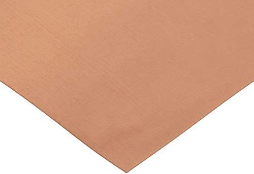 Folha de cobre de metal de Xunkuaenxuan 99,9% de folha de cobre Material de placa de metal de resfriamento Folha de