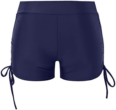 Womens Plus Board Shorts Mulheres PLUS TAMANHO SOLIDO E IMPRESSÃO HIGHT HIGH