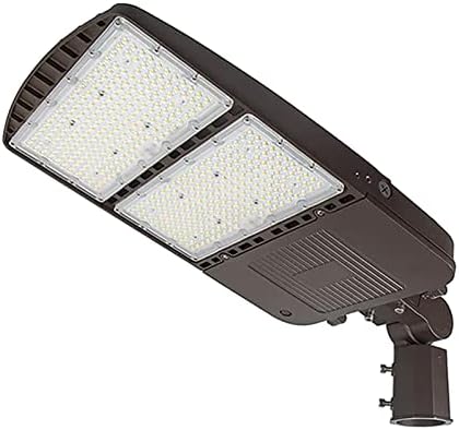 Luzes de estacionamento LED 300W Tanlite 300W com iluminação de área comercial ao ar livre de montagem ajustável 42000lm,