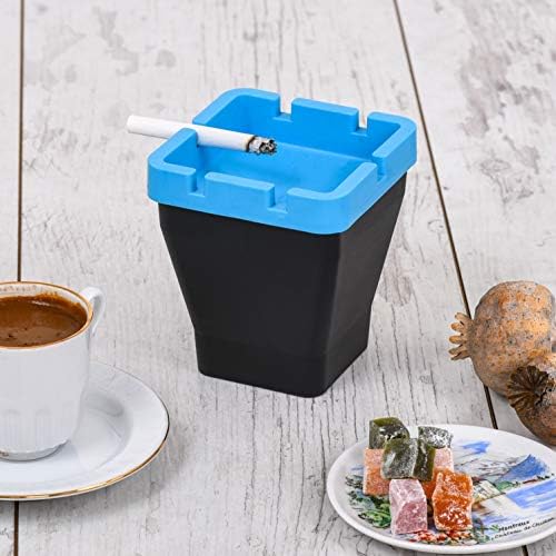 Puffizer Butt Bucket Ashtray - cinzeiro de cigarro de qualidade premium para uso interno ou externo, escritório e portátil