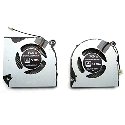 Ventilador de resfriamento da CPU GPU, refrigerador de substituição de laptops para Acer Nitro 5 AN515-43 AN515-54 AN517-51