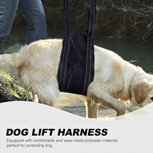 IPETBOOM CHARNENTE TAMANHO Médio Cão Lift Dog Sling de cachorro portátil Para obter o suporte do quadril das pernas