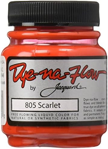 Jacquard Dye-Na-Flow Liquid Color 2-1/4 onças-SCARLET