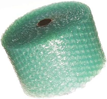 Bubblefast! 1 rolo de 62,5 'x 12 Grande bolha verde invólucro feito de materiais reciclados 62,5 pés quadrados total