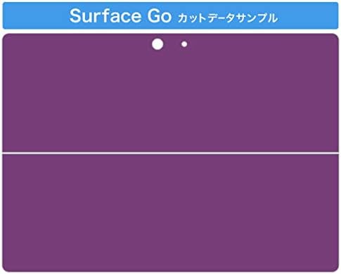 capa de decalque igsticker para o Microsoft Surface Go/Go 2 Ultra Thin Protective Body Skins 008961 Simple Purple simples