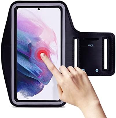 Para a caixa do Galaxy A02, esporte à prova d'água, ginástica de braçadeira de ginástica com cabo de carregamento para Samsung A02 Pink