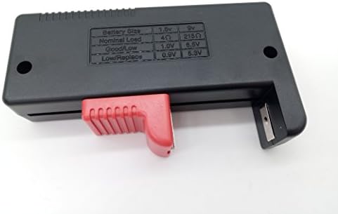 Cotchear Universal Digital Battery Tester Volt Verificador de AAA C D 9V 1.5V Baterias de célula de célula e botão AAA C/D
