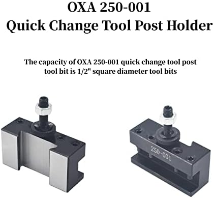 WALTYOTUR 1PCS OXA 250-001 Postagem de ferramentas de mudança rápida, postagem de ferramenta de mudança rápida para mini torno, suporte