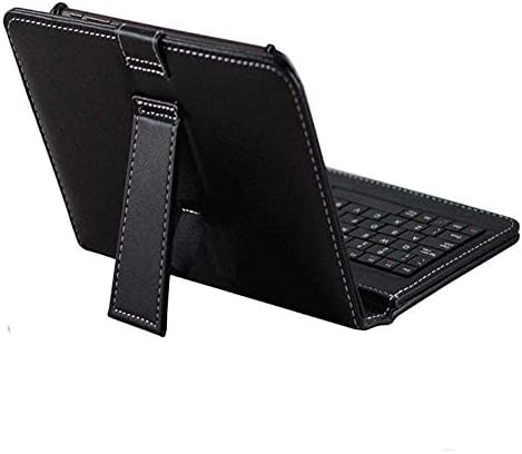 Caixa do teclado preto da Navitech compatível com o tablet SanNuo Touch 10,1 polegadas | Sannuo-i 10,1 polegadas 3g phablet